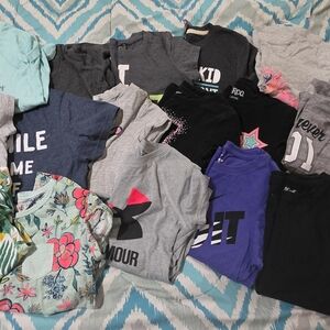 Under Armour Kids Graphic Tee - Gray